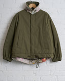 KONRAD, REVERSIBLE JACKET, KHAKI AND FLORAL