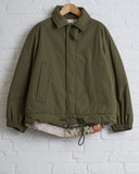KONRAD, REVERSIBLE JACKET, KHAKI AND FLORAL