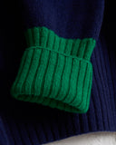 LA FETICHE, AW26-RUDIX, UNISEX OVERSIZED SEAM-FREE POLO SWEATER