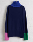 LA FETICHE, AW26-RUDIX, UNISEX OVERSIZED SEAM-FREE POLO SWEATER