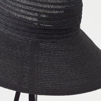 MATURE HA, ABACA RAFFIA BRAID HAT WIDE