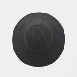MATURE HA, ABACA RAFFIA BRAID HAT WIDE
