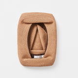 MATURE HA, BOXED HAT PAPER ABACA 11 CM BRIM LEATHER BELT