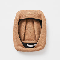 MATURE HA, BOXED HAT PAPER ABACA 8CM BRIM FOR MED
