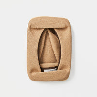 MATURE HA, BOXED HAT 11 CM BRIM SWITCH COLOR LINE EDGE
