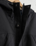 NANAMICA, GORE-TEX HOODED COAT, BLACK