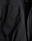 NANAMICA, GORE-TEX HOODED COAT, BLACK