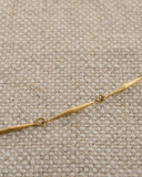 GOODMAN MORRIS, FILED LINK NECKLACE WITH CHARM