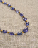 GOODMAN MORRIS, TANZANITE BEAD NECKLACE