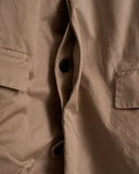 NICENESS, E.CALDER JACKET, BEIGE COTTON