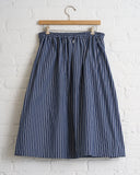 NITTO, STRIPED SKIRT, BLUE