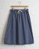 NITTO, STRIPED SKIRT, BLUE