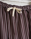 NITTO, STRIPED SKIRT, RED