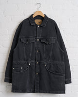 ORSLOW, BLACK STONE, DENIM BLOUSON