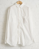 ORSLOW, LONG-SLEEVED SHIRT, WHITE