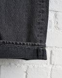 ORSLOW, BLACK STONEWASH 105 JEANS