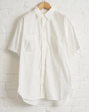 ORSLOW, SHORT-SLEEVED SHIRT, WHITE