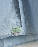 ORSLOW, SHIRT, CHAM BLEACHED