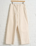 ORSLOW, UNISEX COTTON FATIGUES, ECRU