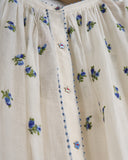 PÉRO, HKWPSR01, SHIRT, IVORY AND BLUE DETAIL