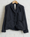 RICORRROBE, CUMULUS SOFT COTTON JACKET NAVY