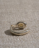 ROSA MARIA, TEVIS, SS RING - COGNAC DIAMONDS & BEER QUARTZ