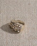 ROSA MARIA, NASHKA B- DIA BRN, SS RING - BROWN DIAMONDS