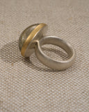 GOODMAN MORRIS, RUTILATED QUARTZ PURI RING