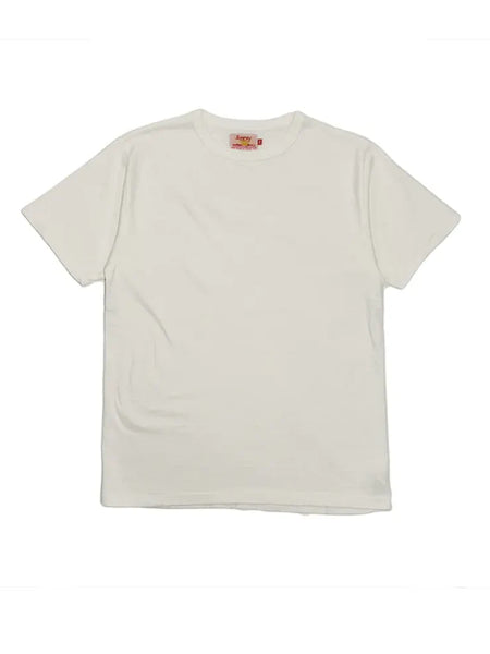 SUNRAY SPORTSWEAR  HALEIWA LS T-SHIRT RECYCLED COTTON OFF WHITE