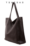 TSATSAS, FABER ONE XL SHOULDER BAG CALFSKIN LEATHER, 06.17.26