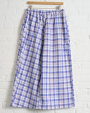 SOFIE D'HOORE, WIDE CROPPED PANTS, PLAID