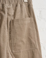 SOFIE D' HOORE, CASUAL WIDE PANTS WITH DRAWSTRING WAIST, SAND