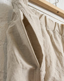 SOFIE D'HOORE, RELAXED PANTS W.SIDE POCKETS, NATURAL