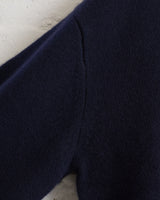 SOFIE D'HOORE, V-NECK PULLOVER LONG SLEEVES, MIDNIGHT