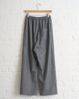 SOFIE D'HOORE, RELAXED LOW CROTCH PANT, GREY MELANGE