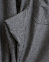 SOFIE D'HOORE, RELAXED LOW CROTCH PANT, GREY MELANGE
