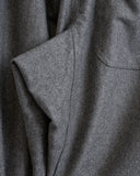 SOFIE D'HOORE, RELAXED LOW CROTCH PANT, GREY MELANGE