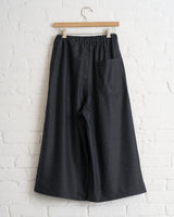 SOFIE D'HOORE, RELAXED WIDE PANT, ANTHRACITE MELANGE