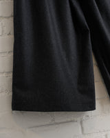 SOFIE D'HOORE, RELAXED WIDE PANT, ANTHRACITE MELANGE
