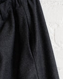SOFIE D'HOORE, RELAXED WIDE PANT, ANTHRACITE MELANGE