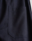 SOFIE D'HOORE, RELAXED LOW CROTCH PANT, INDIGO MELANGE