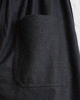 SOFIE D'HOORE, RELAXED LOW CROTCH PANT, ANTHRACITE MELANGE