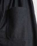 SOFIE D'HOORE, RELAXED LOW CROTCH PANT, ANTHRACITE MELANGE