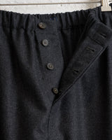 SOFIE D'HOORE, RELAXED LOW CROTCH PANT, ANTHRACITE MELANGE