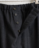 SOFIE D'HOORE, RELAXED LOW CROTCH PANT, ANTHRACITE MELANGE