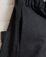 SOFIE D'HOORE, RELAXED LOW CROTCH PANT, ANTHRACITE MELANGE