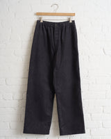 SOFIE D'HOORE, RELAXED LOW CROTCH PANT, GRAPHITE