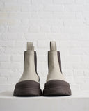 SOFIE D'HOORE, W26-FABULOUS-LEYO, CHELSEA LEATHER BOOT, RUBBER SOLE, ELASTIC, PLASTER