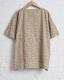 SONO, FRIEDRICH TEE, DUSTY BLUE FLORAL