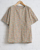 SONO, FRIEDRICH TEE, DUSTY BLUE FLORAL